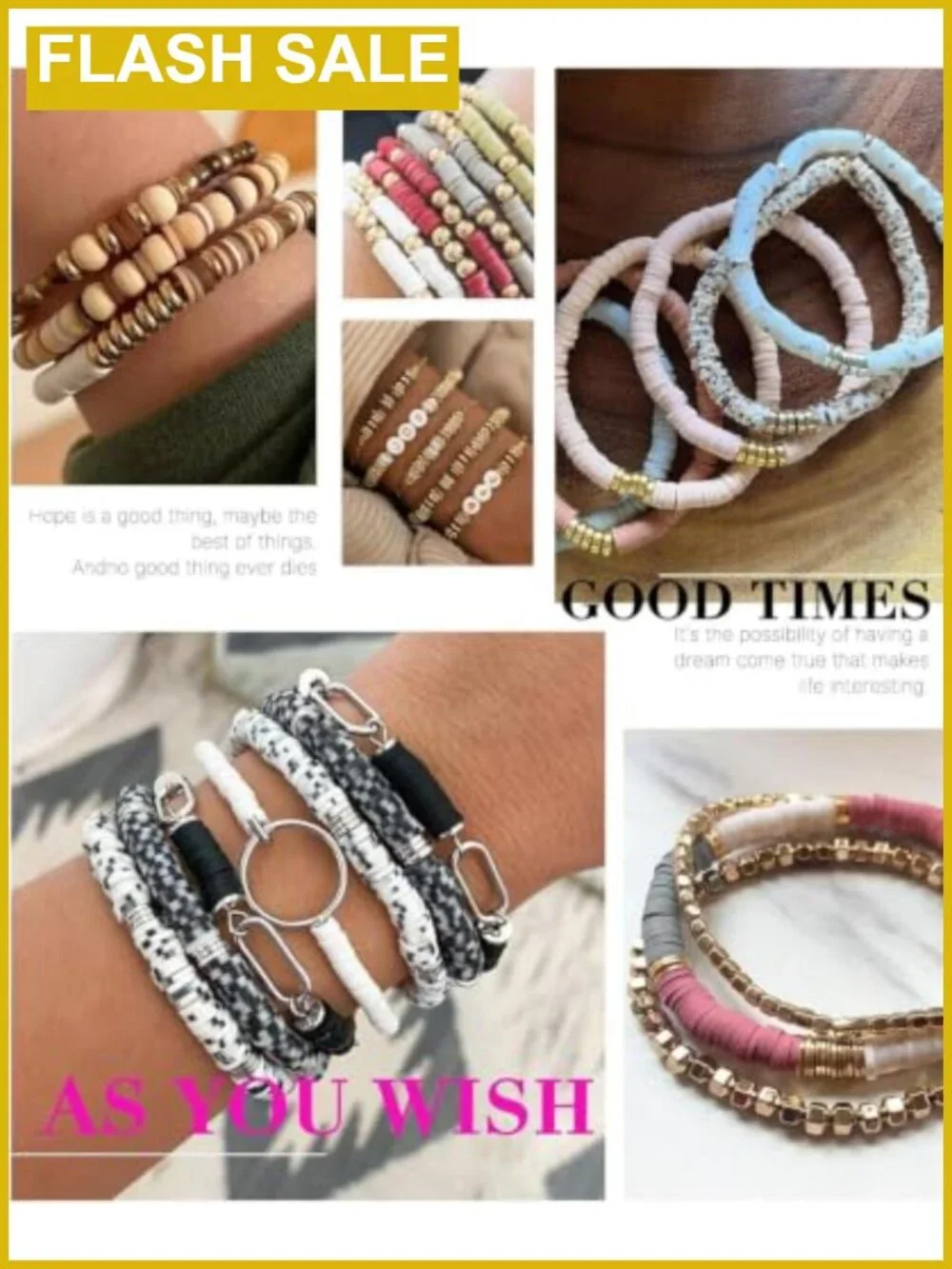 20000 Pcs Clay Beads Bracelet Making Kit Polymer Beads Jewelry Kit with Charms